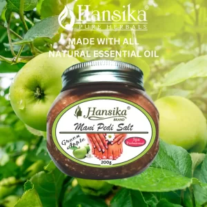 Hansika Mani Pedi Salt Green Apple 200gm