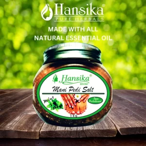 Hansika Mani Pedi Salt Mint 200gm
