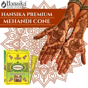 Hansika Mehandi Cone Green 12pc In Box